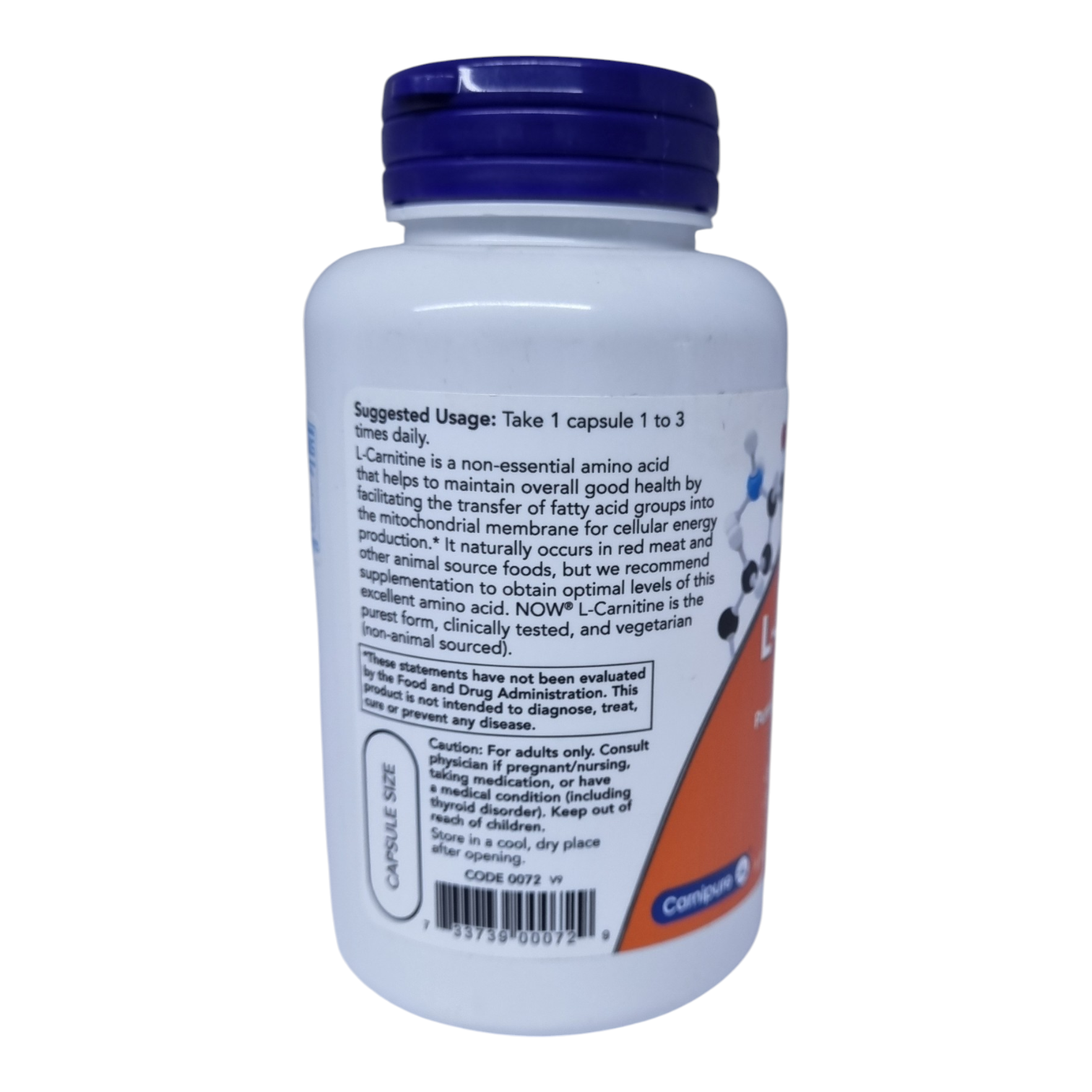L-Carnitine 60 capsules