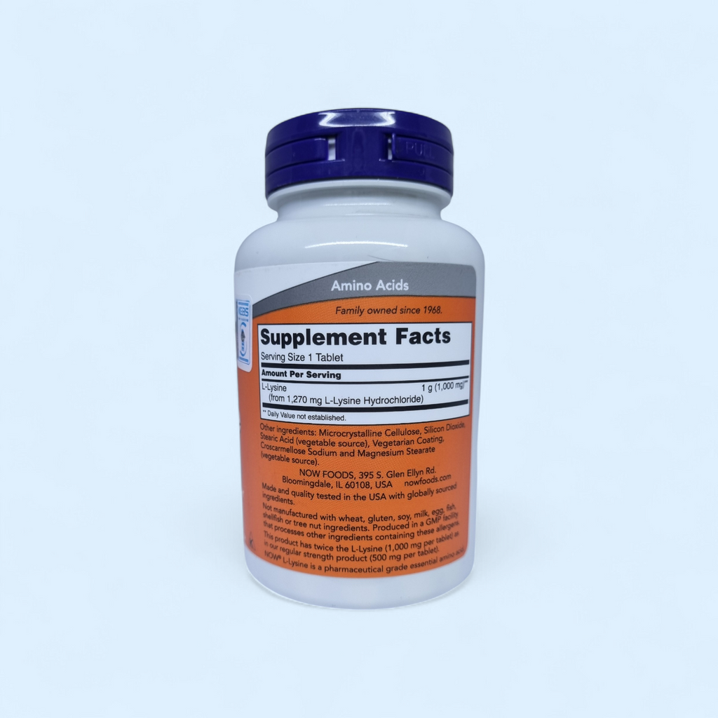 L-Lysine 100 Tablets