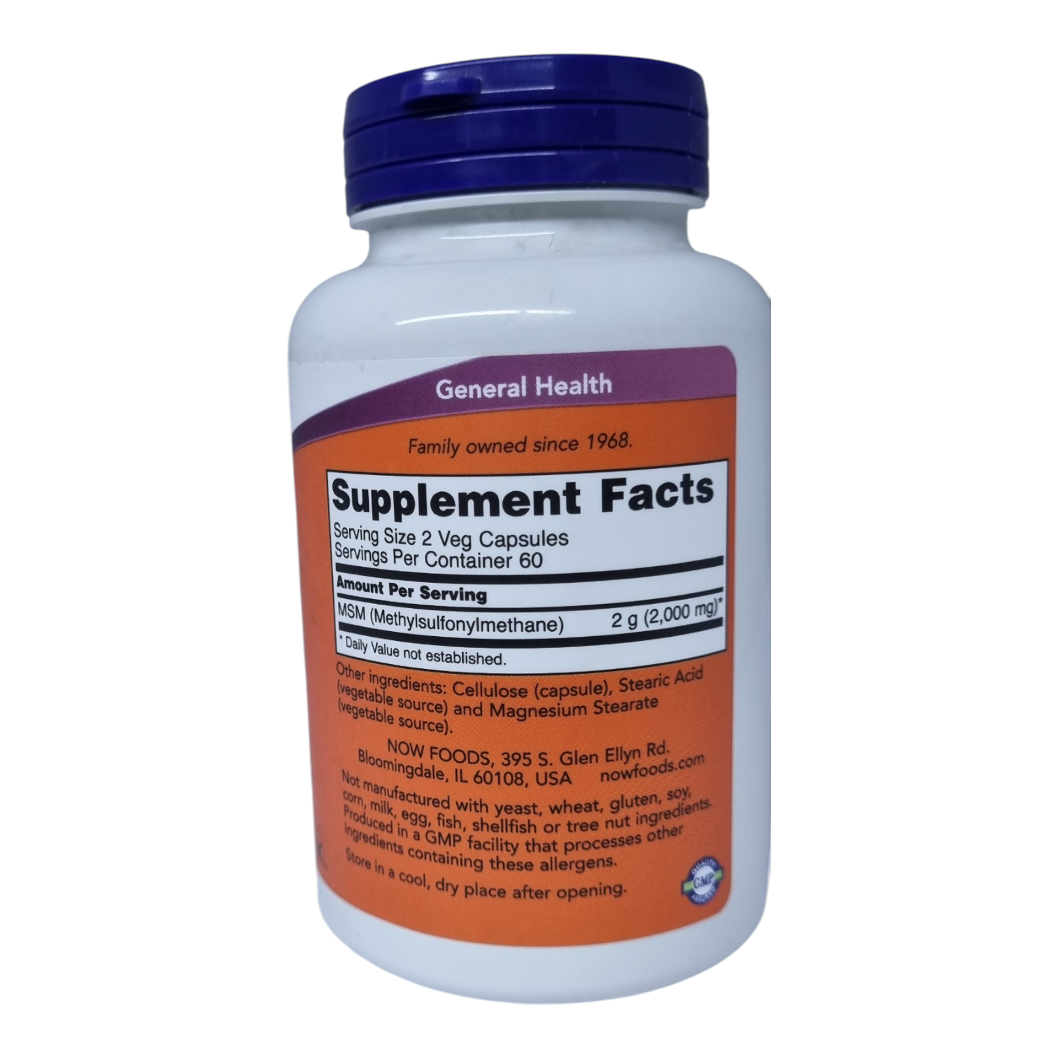 MSM 120 capsules