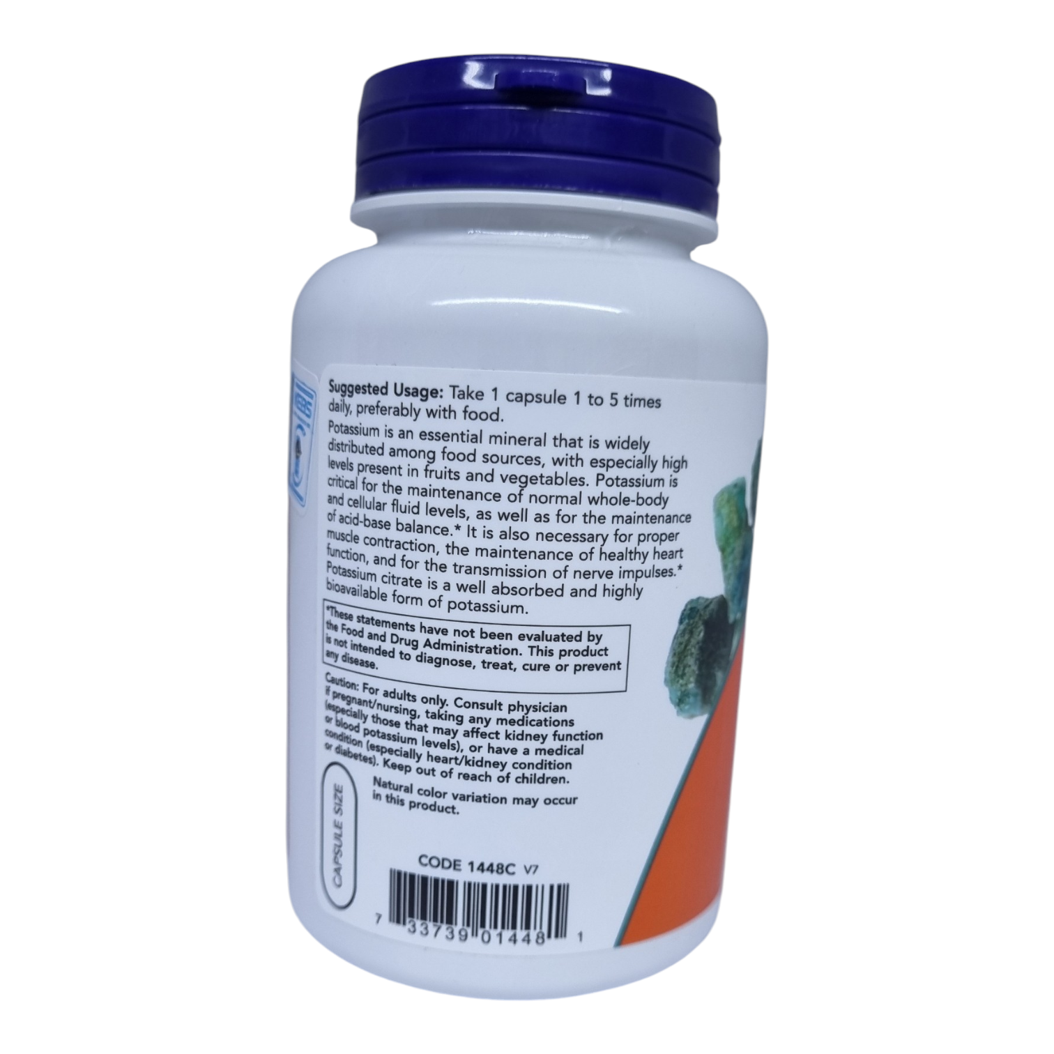 Potassium Citrate 100 capsules