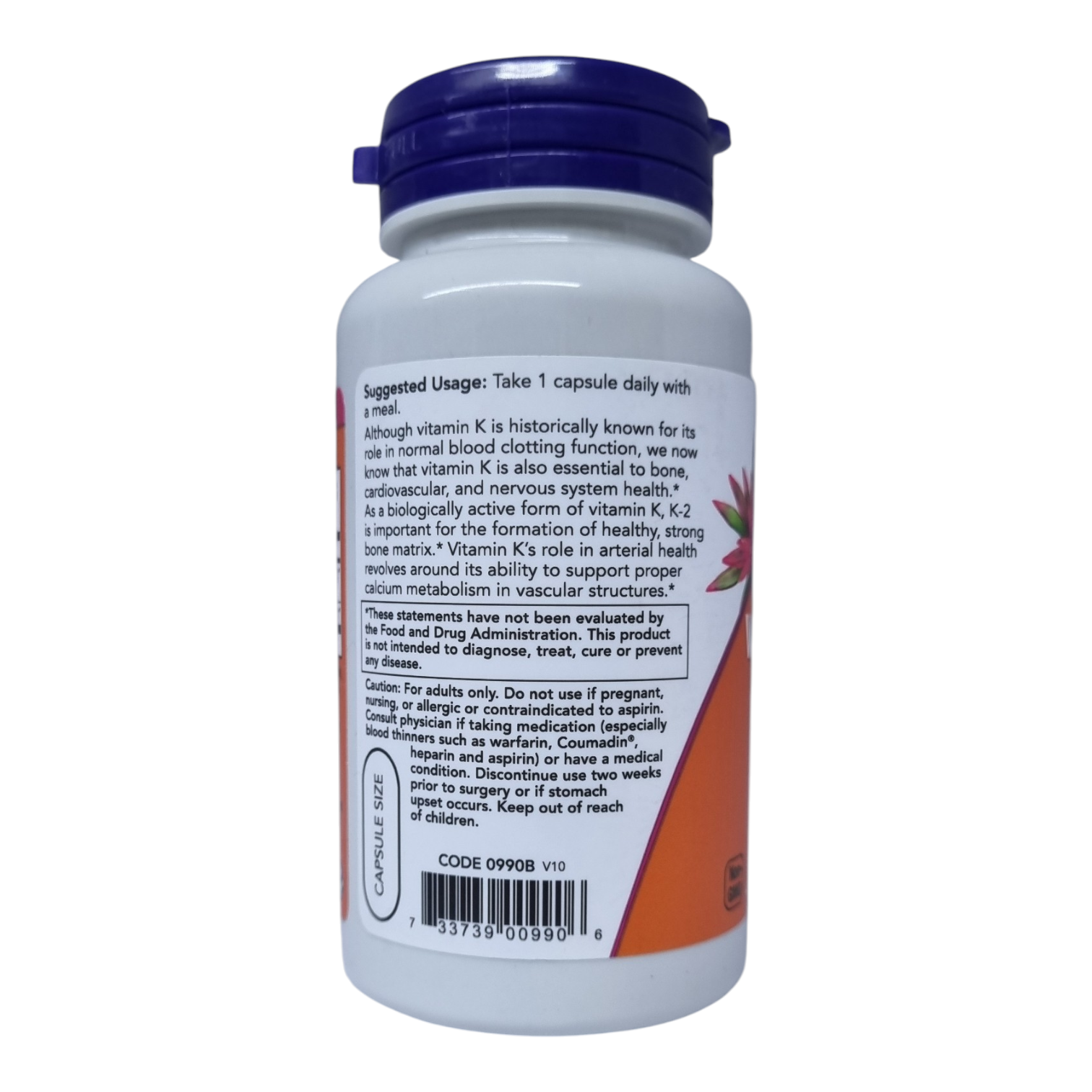 Vitamin K-2 100 capsules