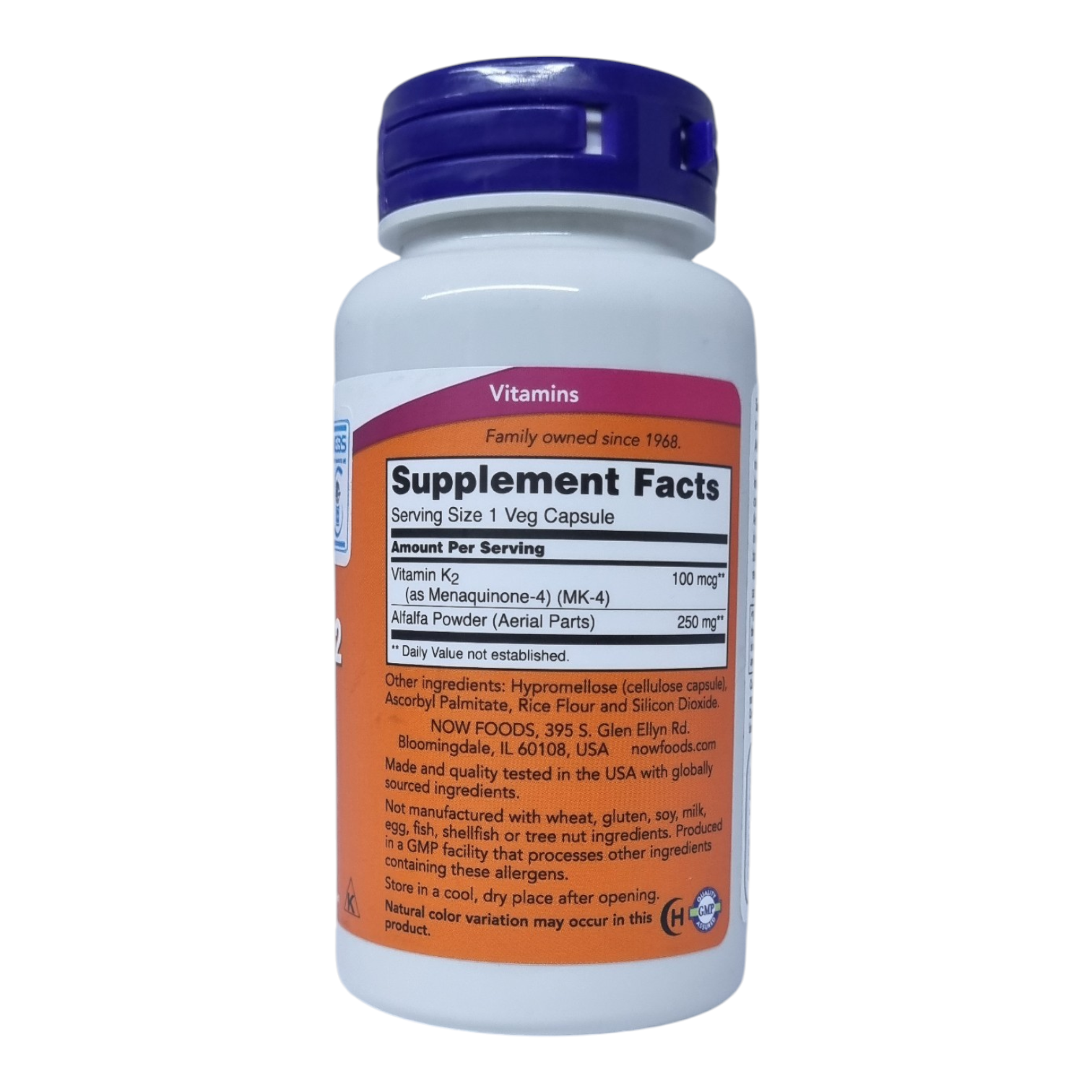 Vitamin K-2 100 capsules