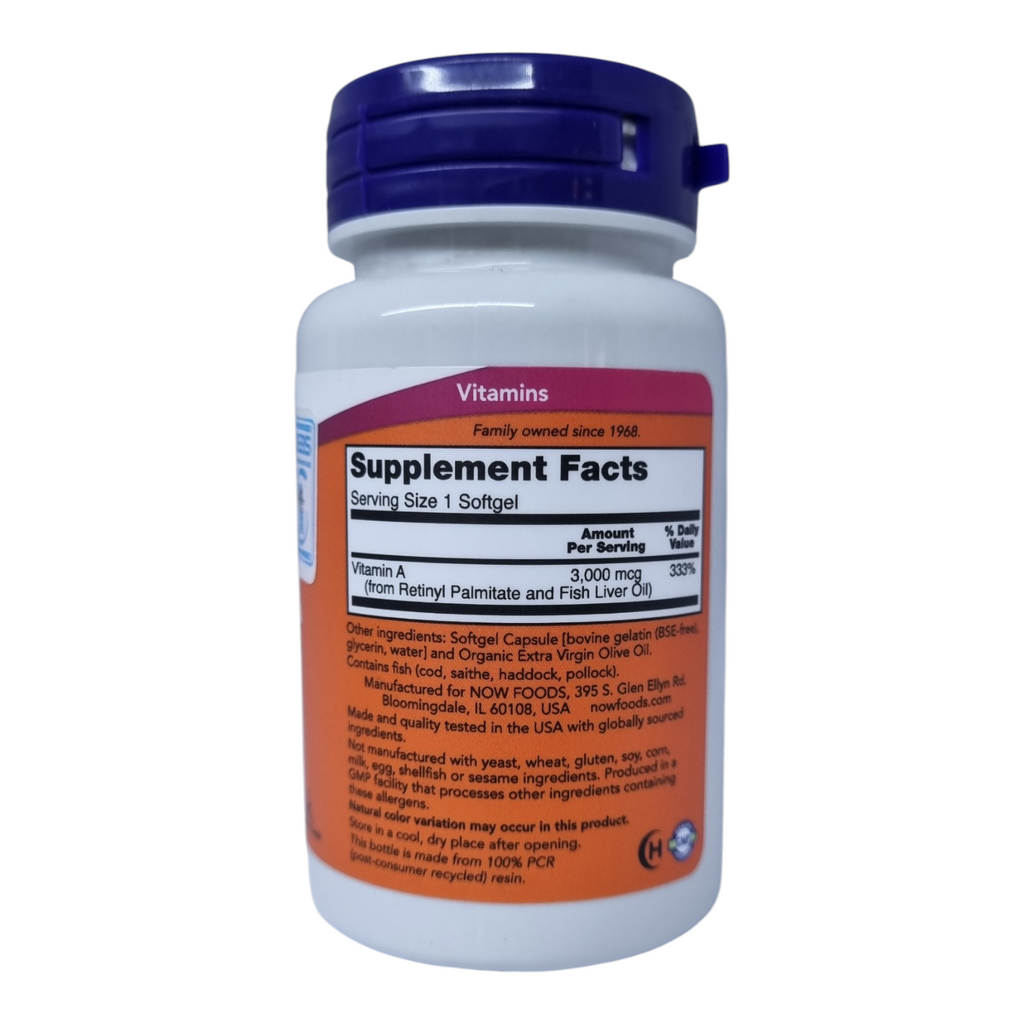 Vitamin A 100 softgels