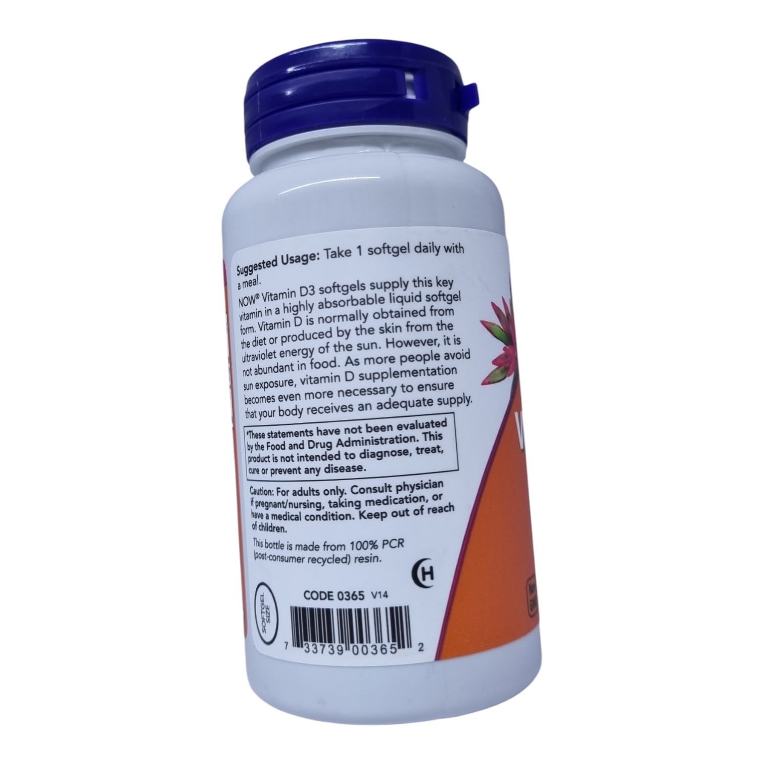 Vitamin D3 1000iu 180 softgels