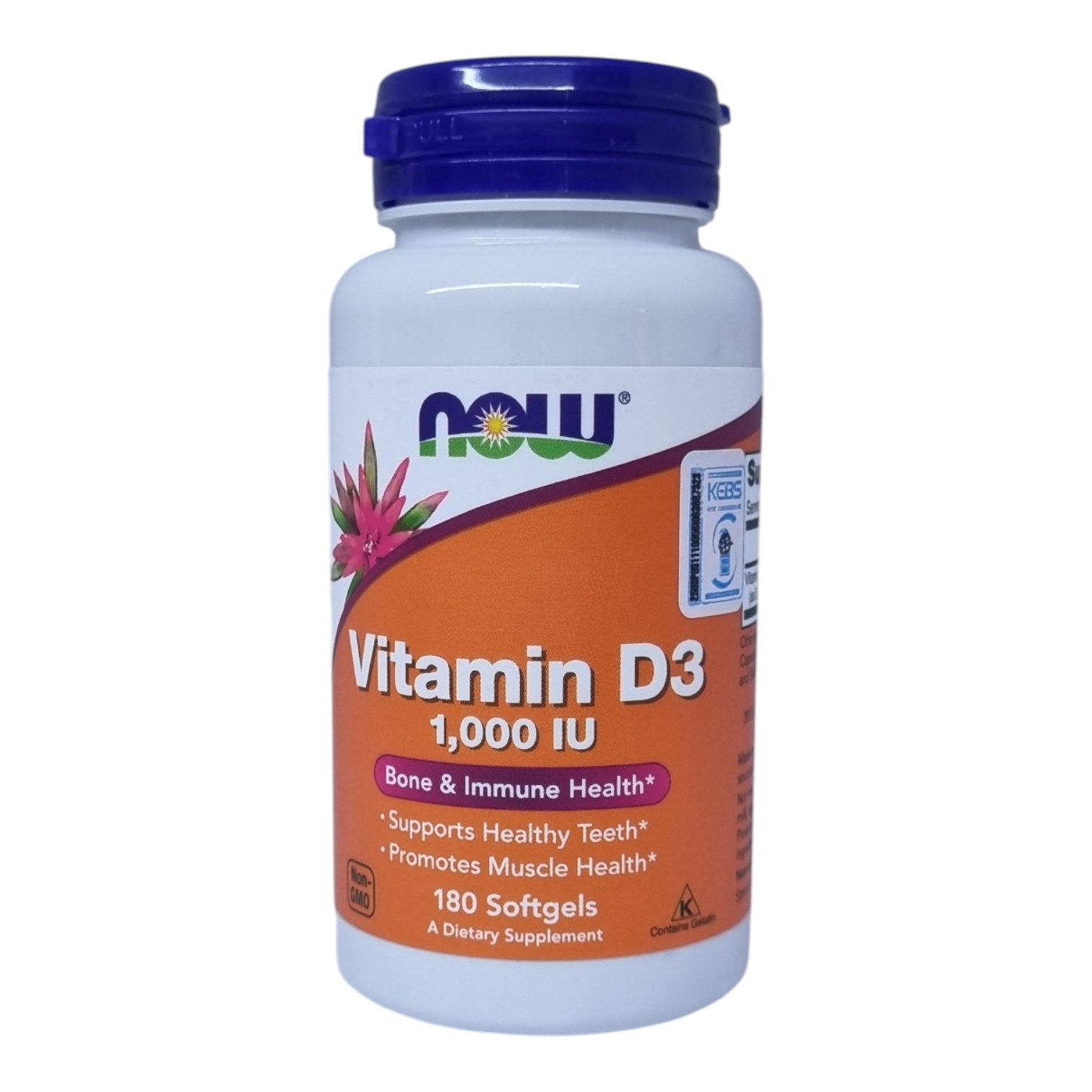 Vitamin D3 1000iu 180 softgels