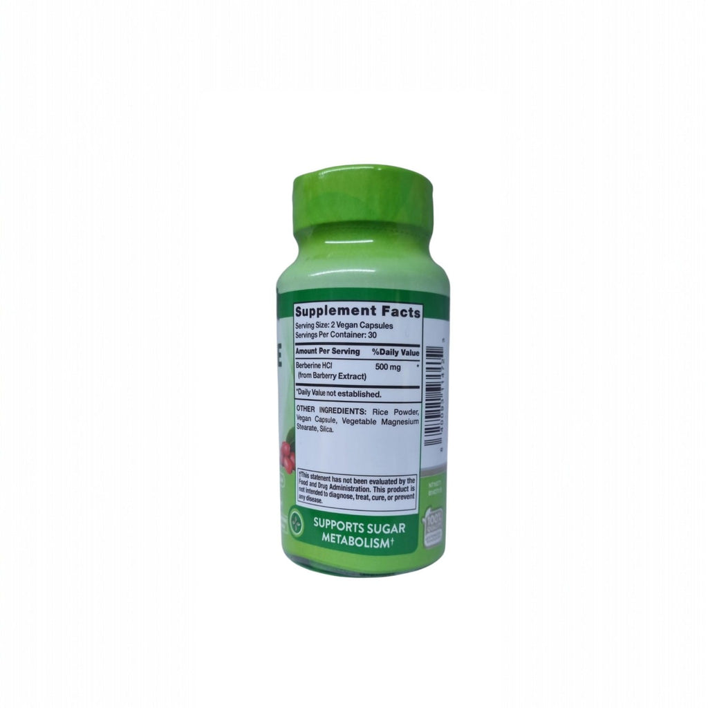 Berberine HCL 500mg 60 capsules