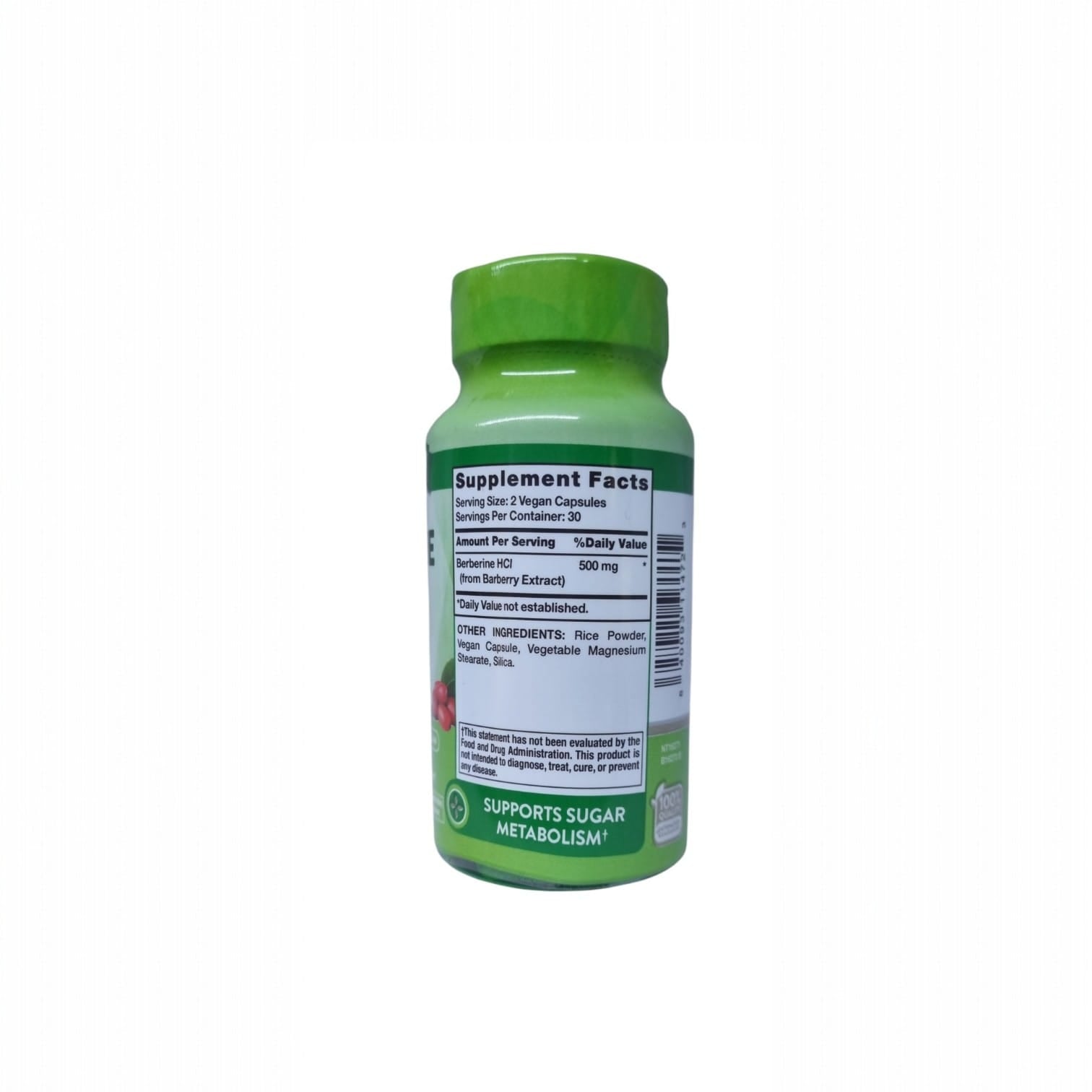 Berberine HCL 500mg 60 capsules