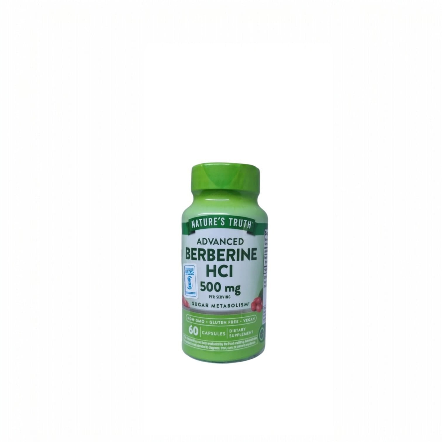 Berberine HCL 500mg 60 capsules