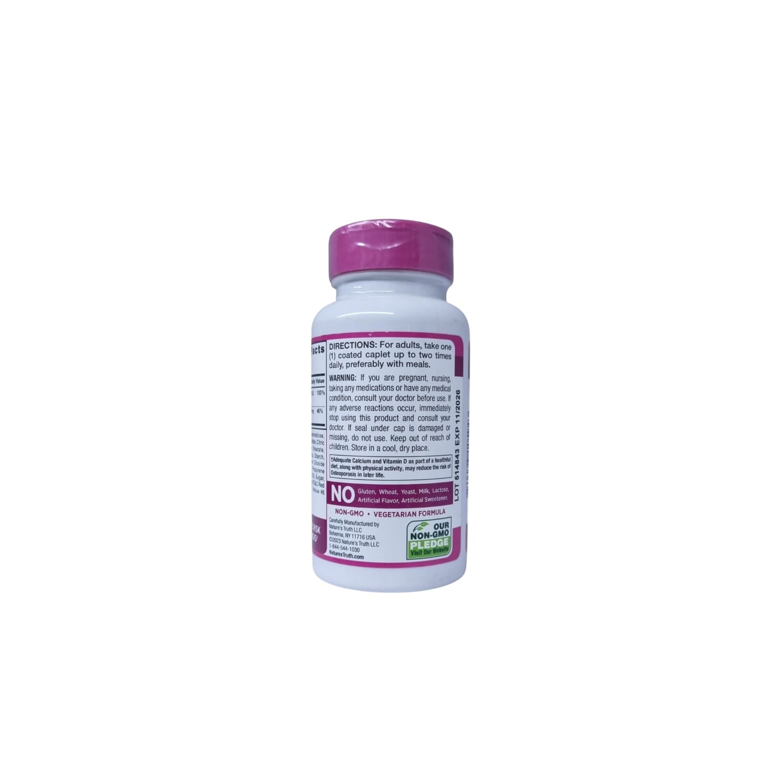 Calcium 600mg + D3 60 caplets
