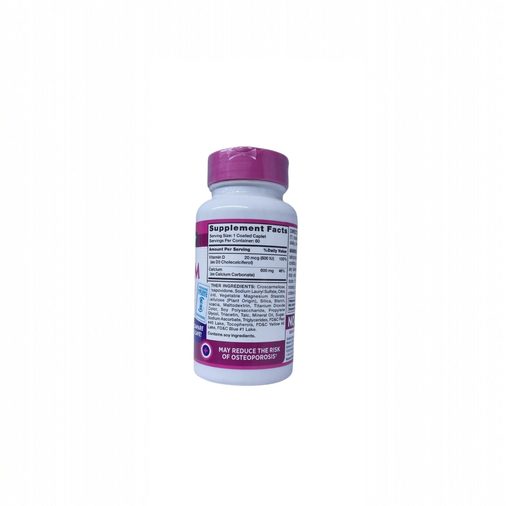 Calcium 600mg + D3 60 caplets