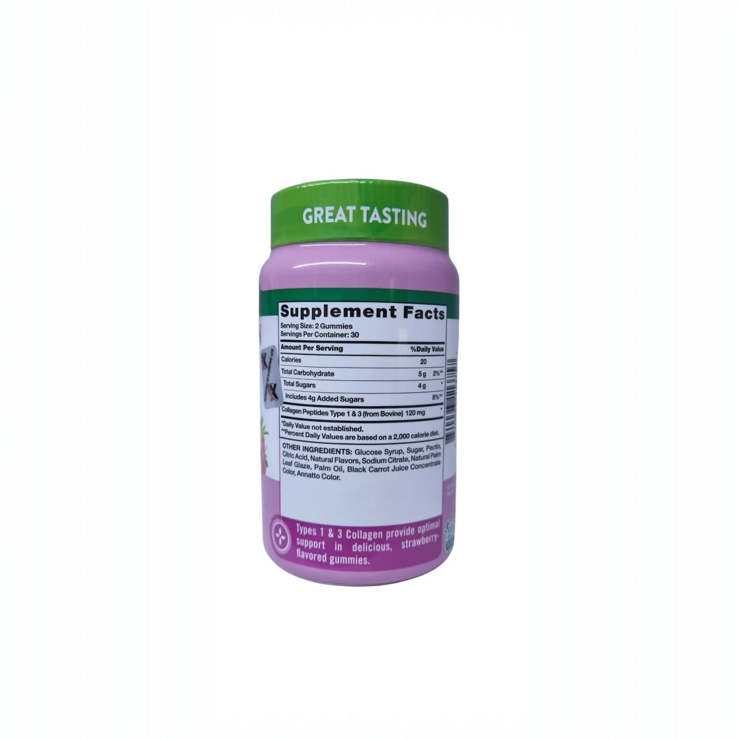 Collagen peptides 60 gummies