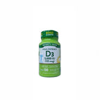 High Potency D3 5000IU 130 Softgels