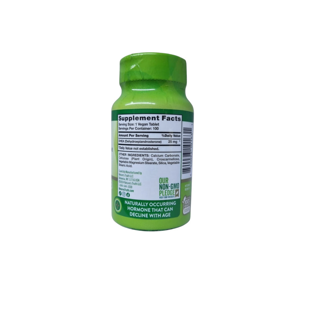 DHEA 25mg 100 tablets