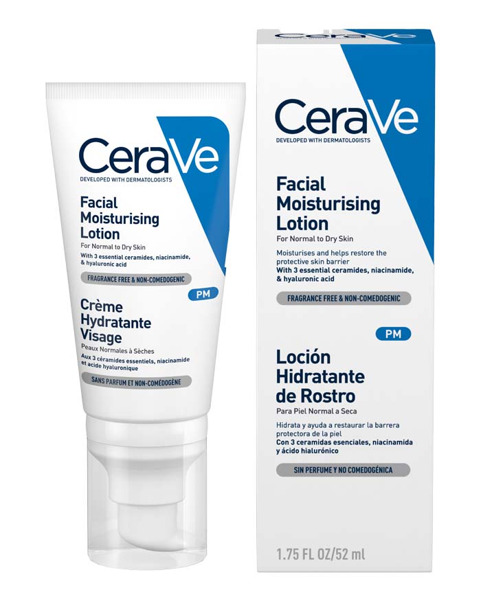 CeraVe PM Facial Moisturising Lotion 52ml