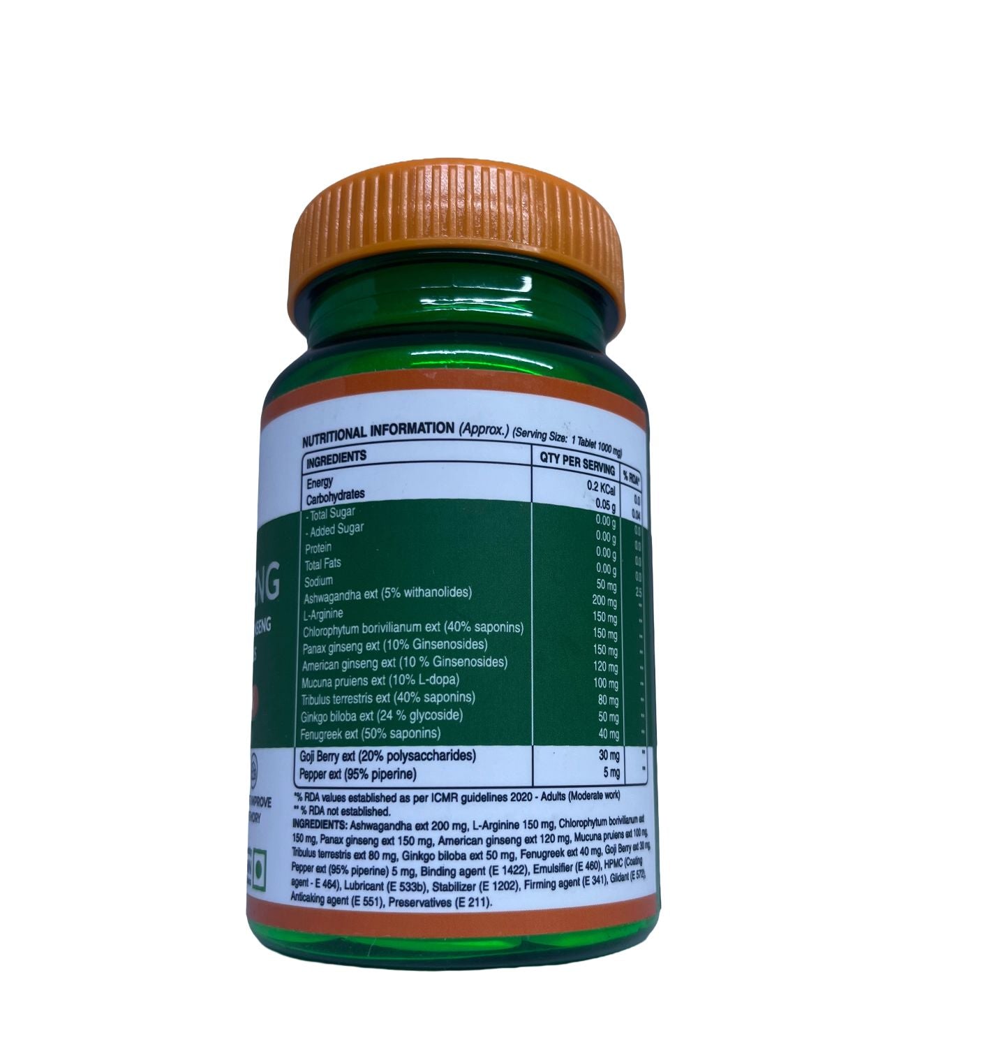 Ashwaginseng 60 tablets