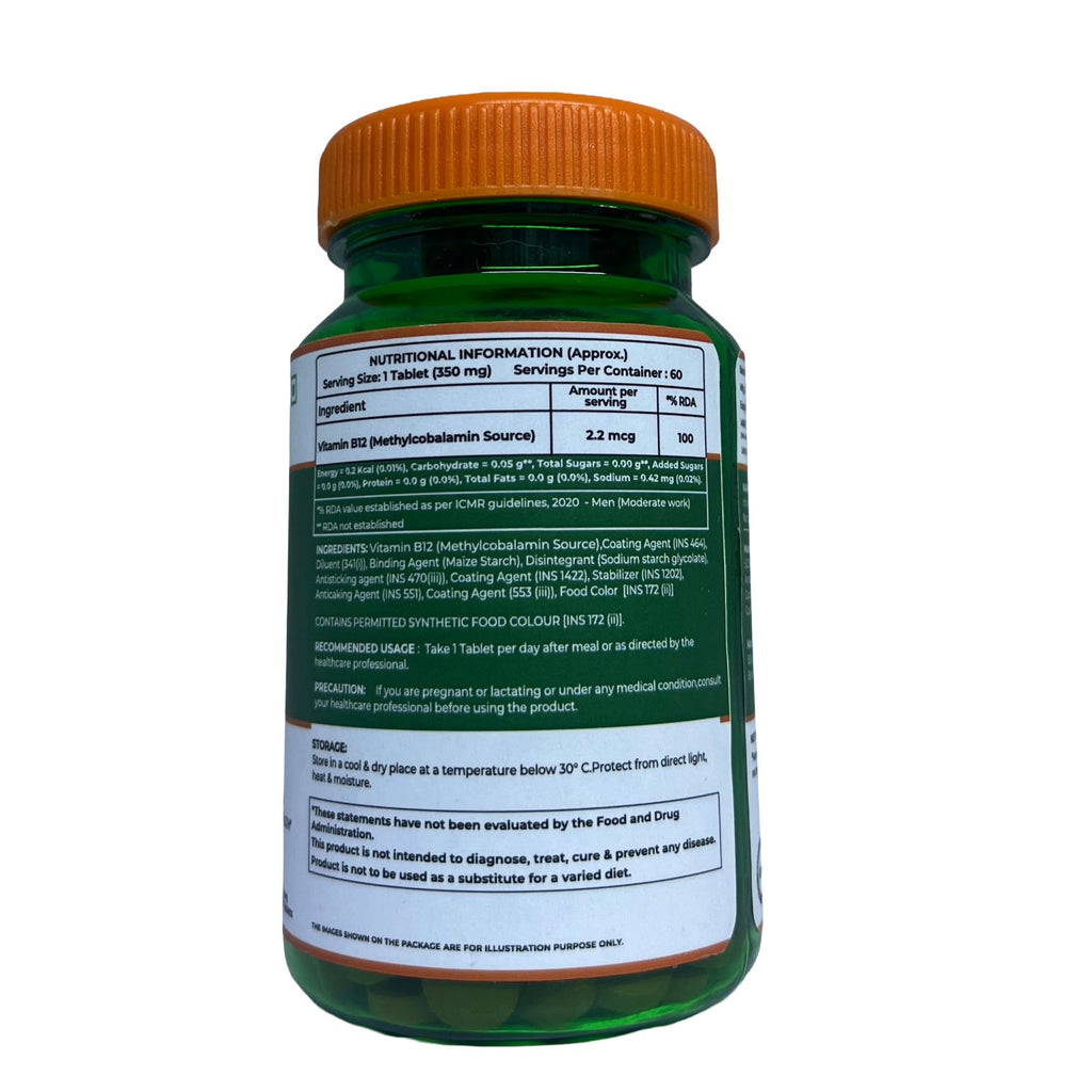Vitamin B12 60 capsules