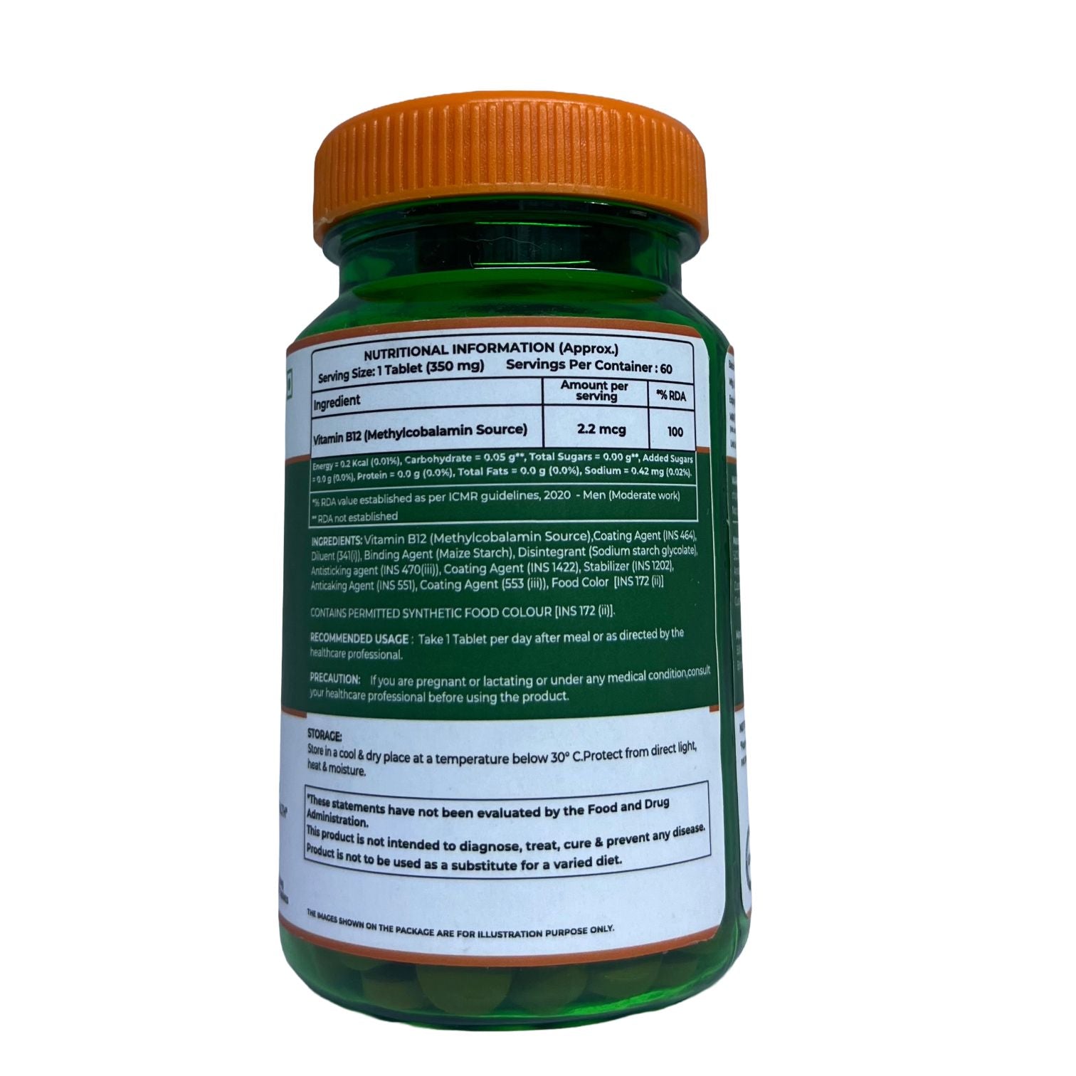 Vitamin B12 60 capsules