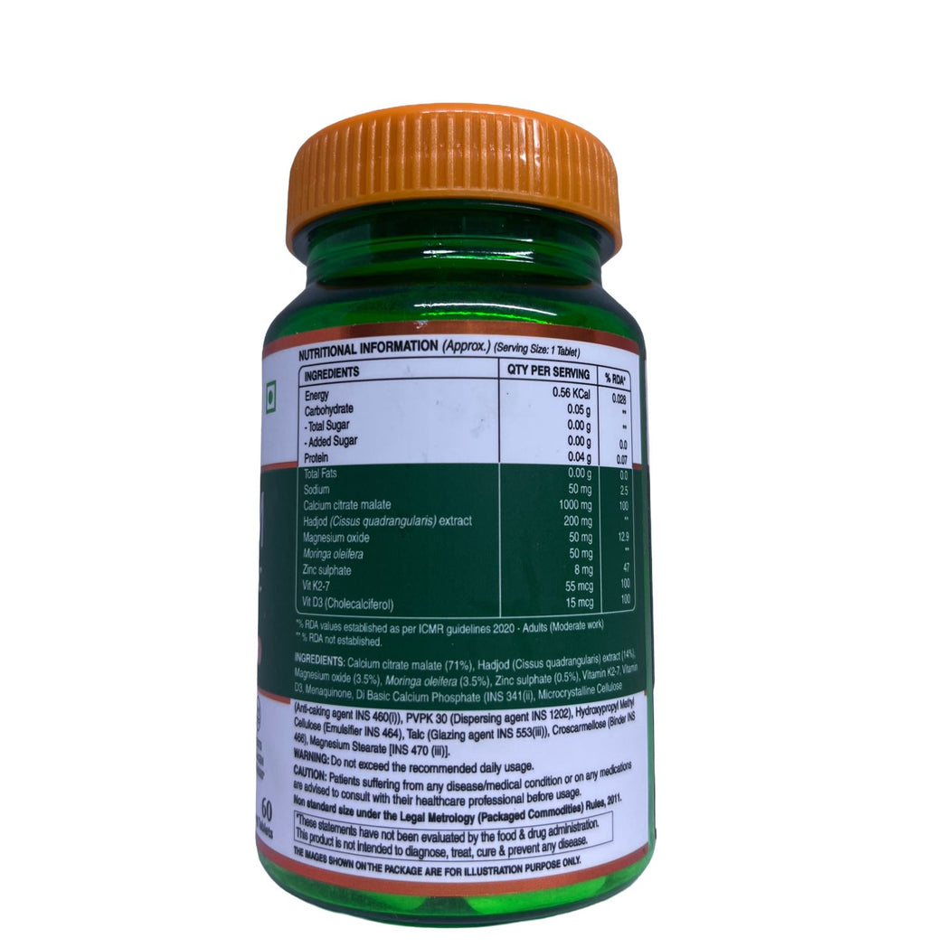 Calcium, Magnesium + Zinc 60 tablets