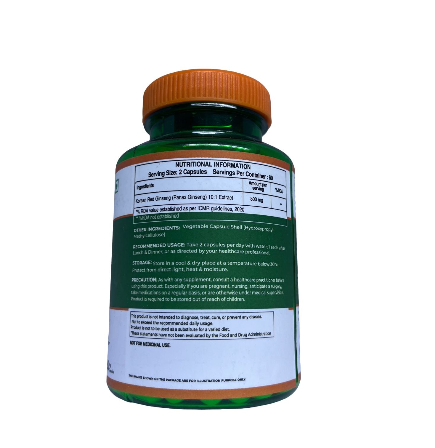 Korean Ginseng 120capsules