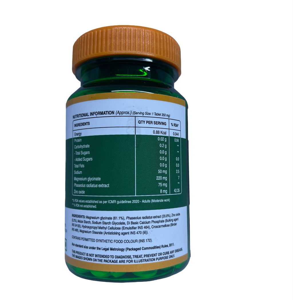 Magnesium Glycinate 60 Tablets