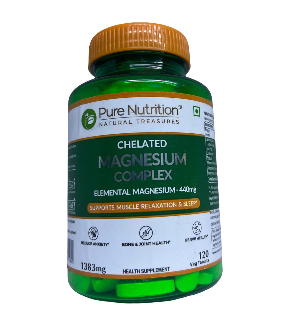 Chelated Magnesium Complex 120 tablets