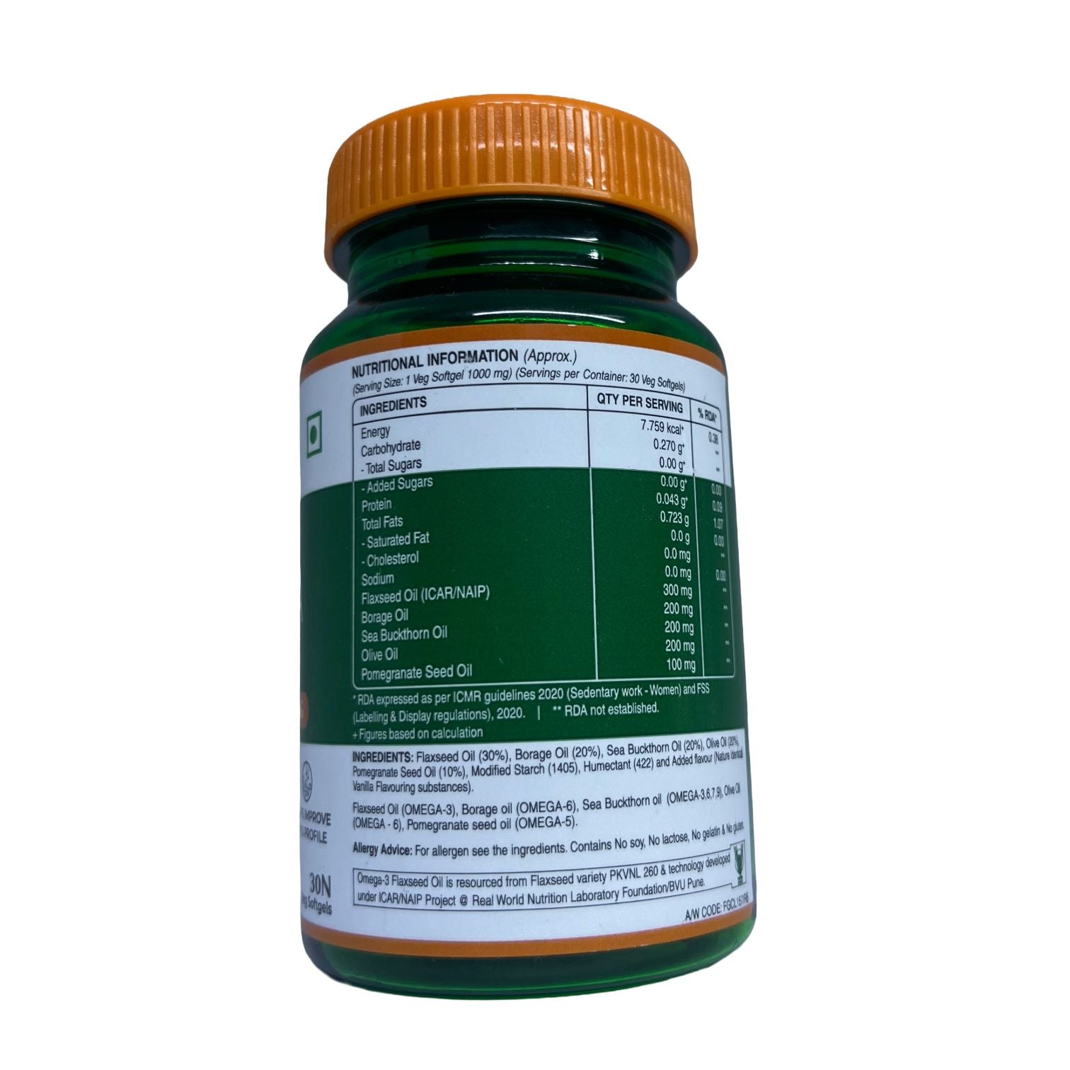 Vegan Omega 35679 30 softgels