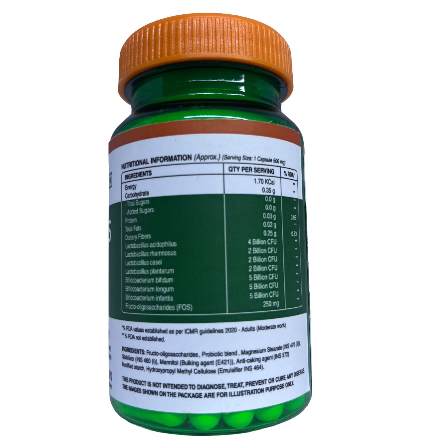 Probiotics 25 billion CFU 60 capsules