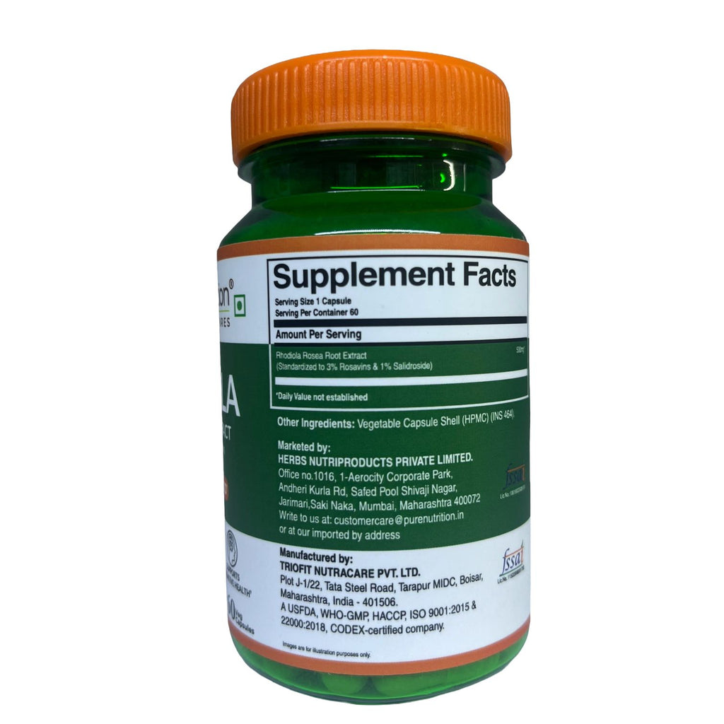 Rhodiola 60 capsules