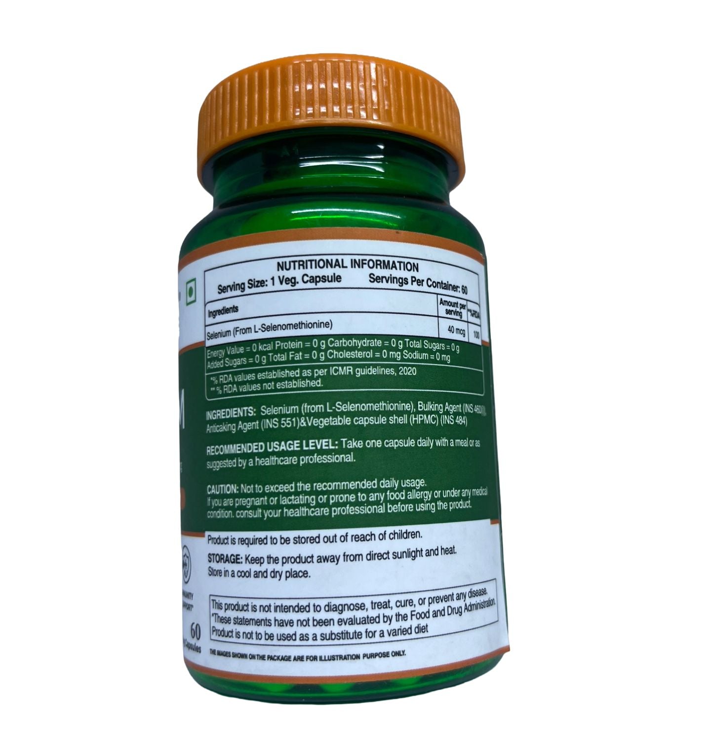 Selenium 60 capsules
