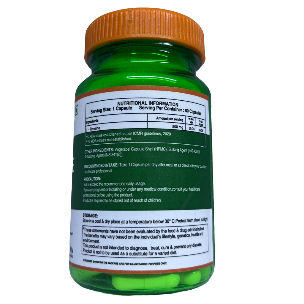 L-Tyrosine 60 capsules