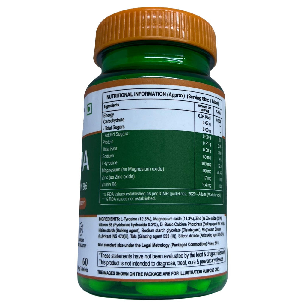 Zinc-ZMA 60 tablets