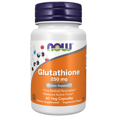 Now Glutathione 250Mg 60 Capsules