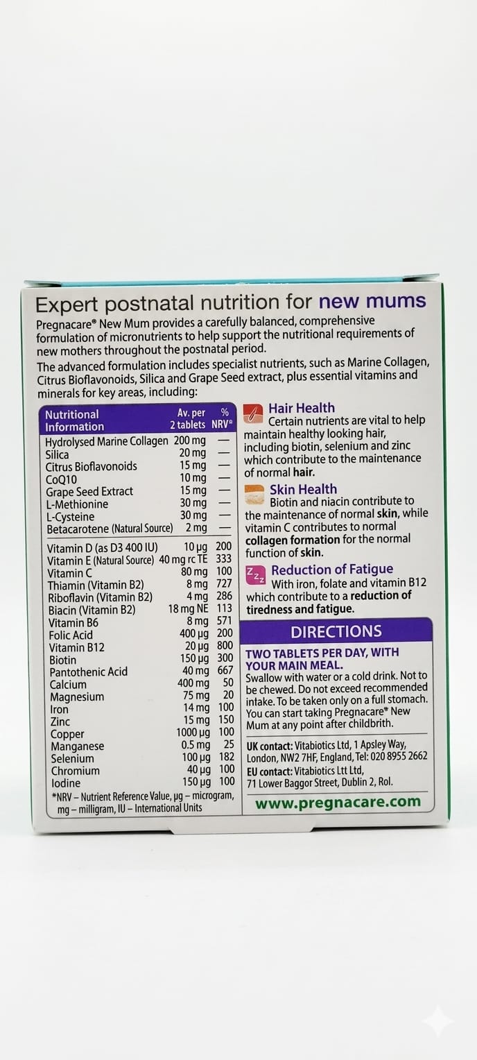 Pregnacare New Mum