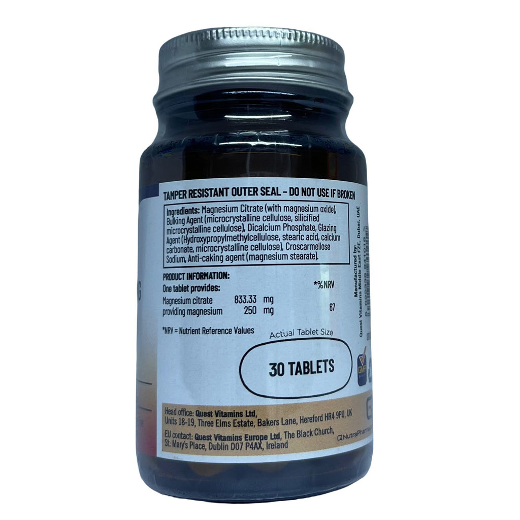 Magnesium Citrate 30 tablets