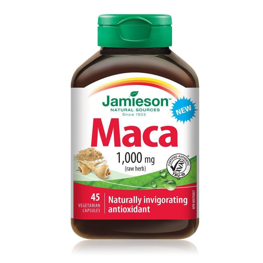 Jamieson Maca 1000Mg 45 Capsules