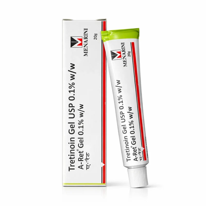 MENARINI A-Ret Tretinoin Gel 0.1%, 20g