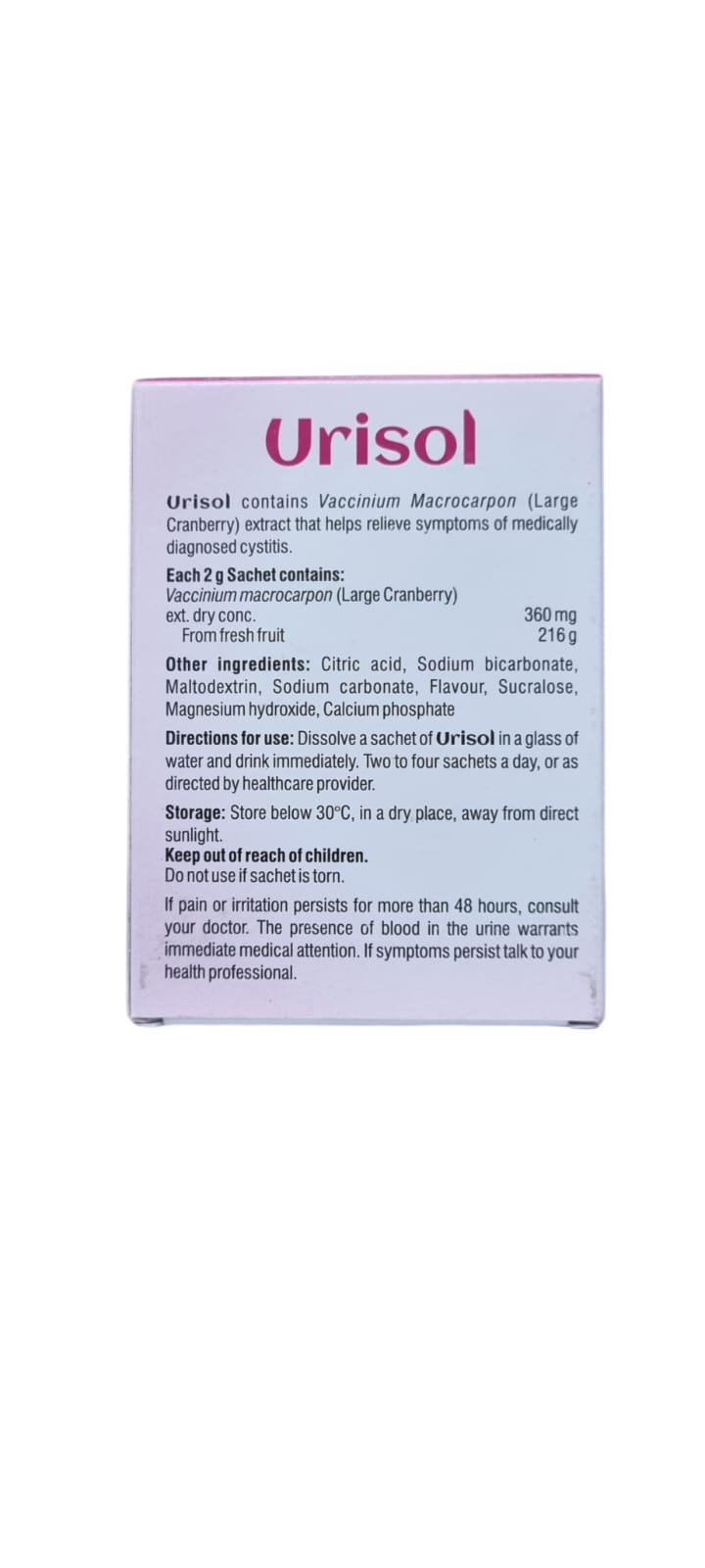 Urisol 10 sachets