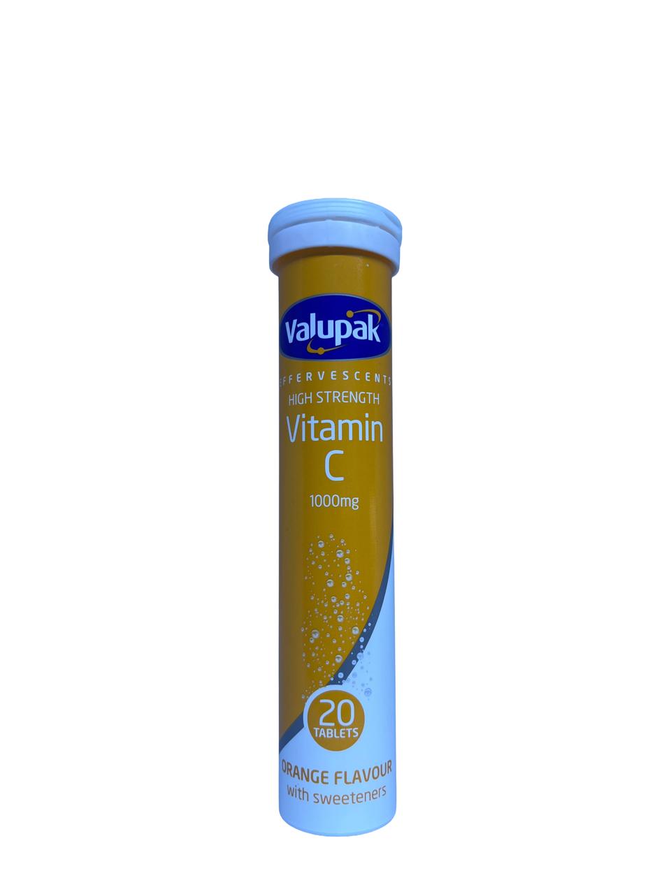 Vitamin C 1000Mg Effervescent 20 tablets