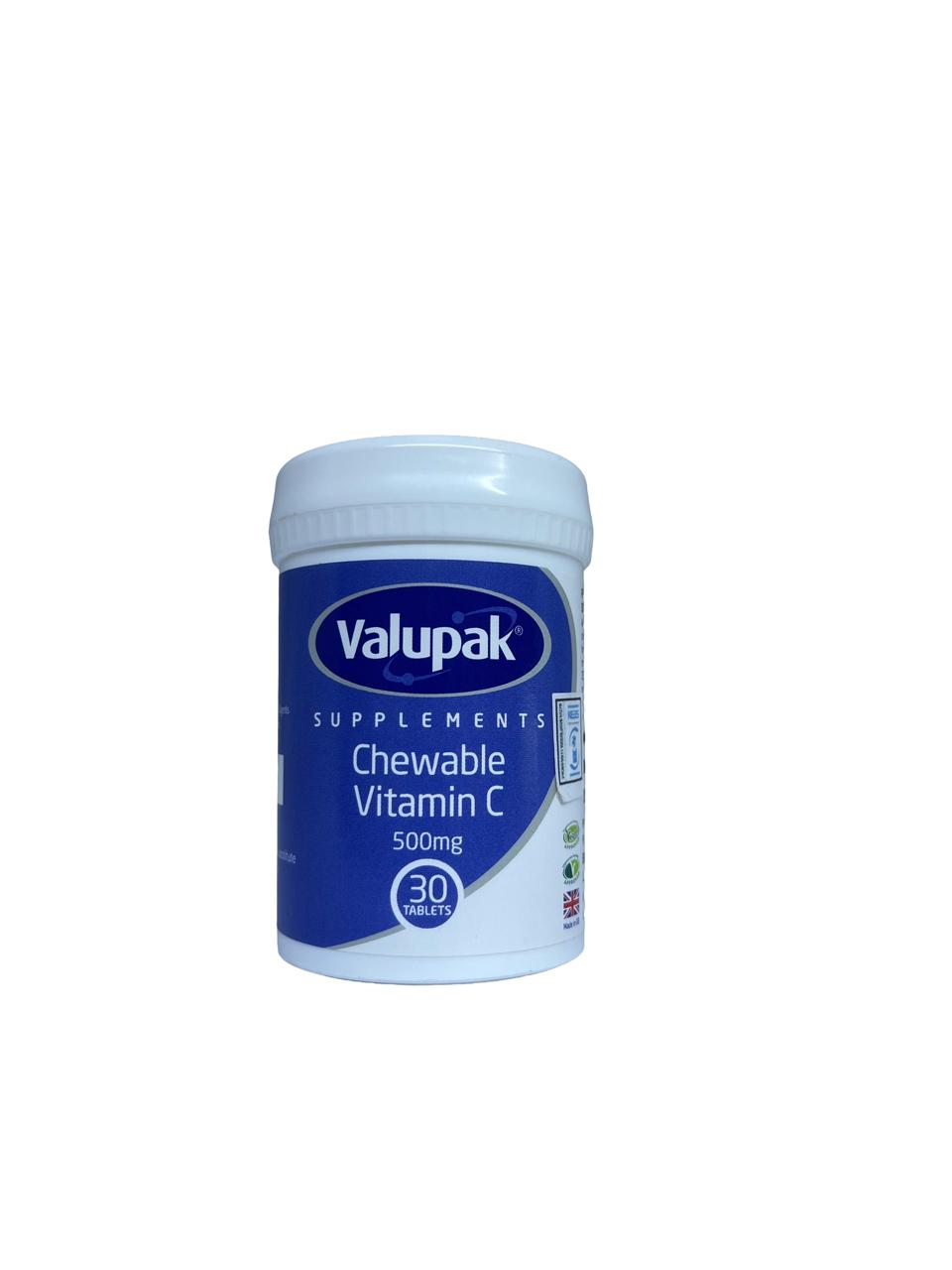 Chewable Vitamin C 30 tablets
